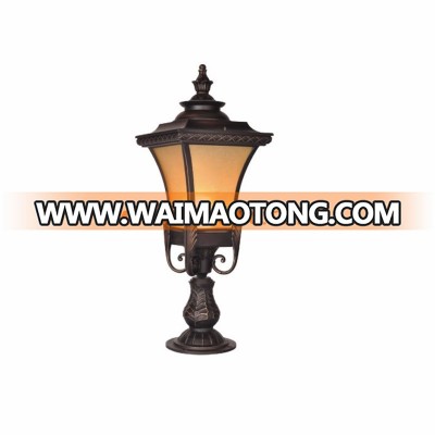 outdoor fancy main gate LED pillar light lamp pillar gate lights